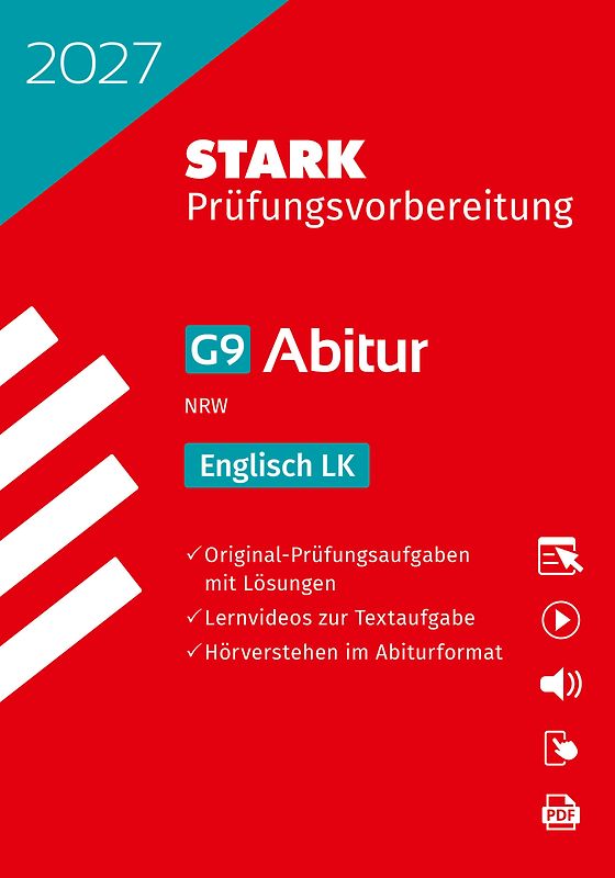 STARK Englisch LK - Abitur 2027 NRW - Prüfungsvorbereitung