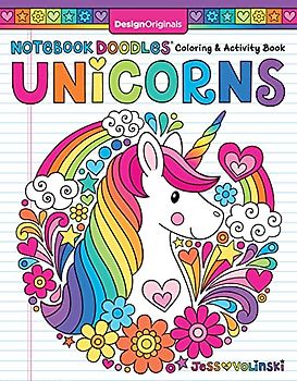 Notebook Doodles Unicorns