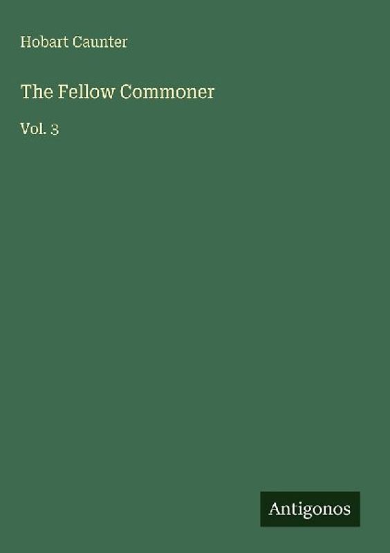 The Fellow Commoner