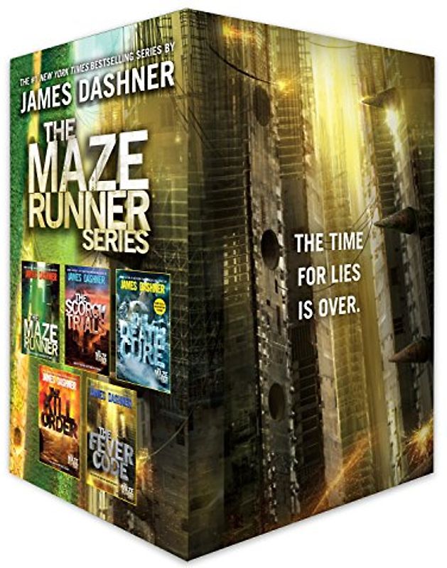 The Maze Runner Series Complete Collection Boxed Set (5-Book): The Fever Code - The Kill Order - The Death Cure - The Scorch Trials - The Maze Runner