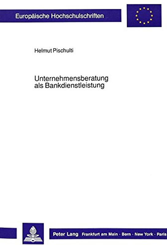 Unternehmensberatung als Bankdienstleistung