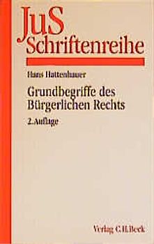 Grundbegriffe des Bürgerlichen Rechts