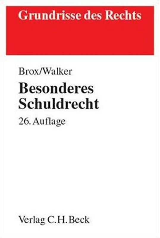 Besonderes Schuldrecht