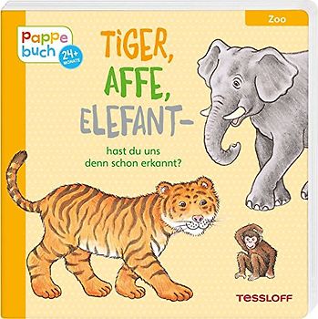 Tiger, Affe, Elefant - hast du uns denn schon erkannt?