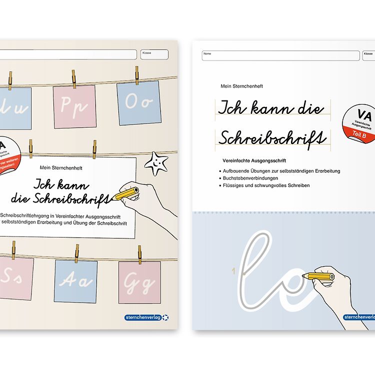 Ich kann die Schreibschrift + Übungsheft zu den Buchstabenverbindungen
