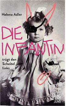 Die Infantin trägt den Scheitel links