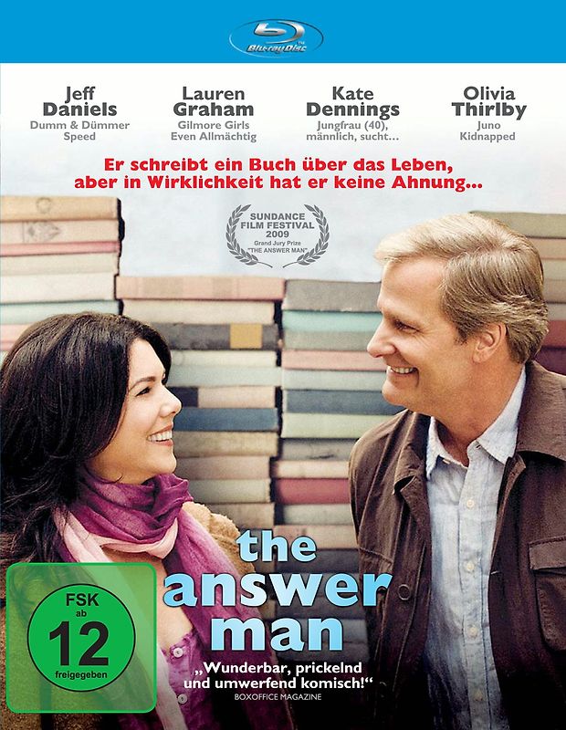The Answer Man Blu-ray Disc