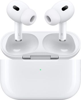 Apple AirPods Pro [2ème génération, avec boitier MagSafe USB-C] blanc