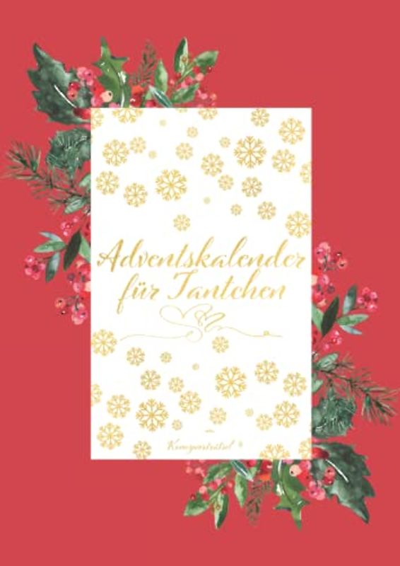 Adventskalender für Tantchen: Großdruck Kreuzworträtsel für Senioren - für eine rätselreiche Adventszeit