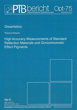 High Accuracy Measurements of Standard Reflection Materials and Goniochromatic Effect Pigments