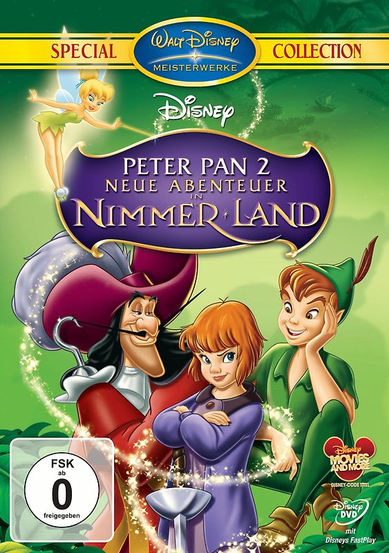 Peter Pan 2 - Neue Abenteuer in Nimmerland [Special Edition] DVD