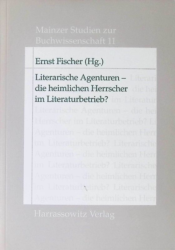Literarische Agenturen - die heimlichen Herrscher im Literaturbetrieb?