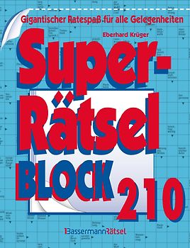 Superrätselblock 210 (5 Exemplare à 4,99 €)