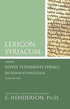 Syriac New Testament and Lexicon Syriacum