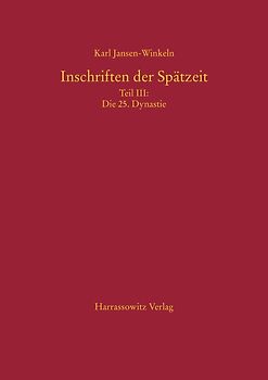 Inschriften der Spätzeit