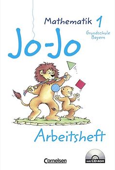 Jo-Jo Mathematik - Grundschule Bayern - Bisherige Ausgabe / 1. Jahrgangsstufe - Arbeitsheft mit CD-ROM