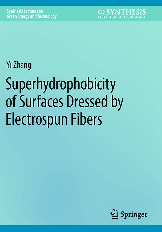 Superhydrophobicity of Surfaces Dressed by Electrospun Fibers