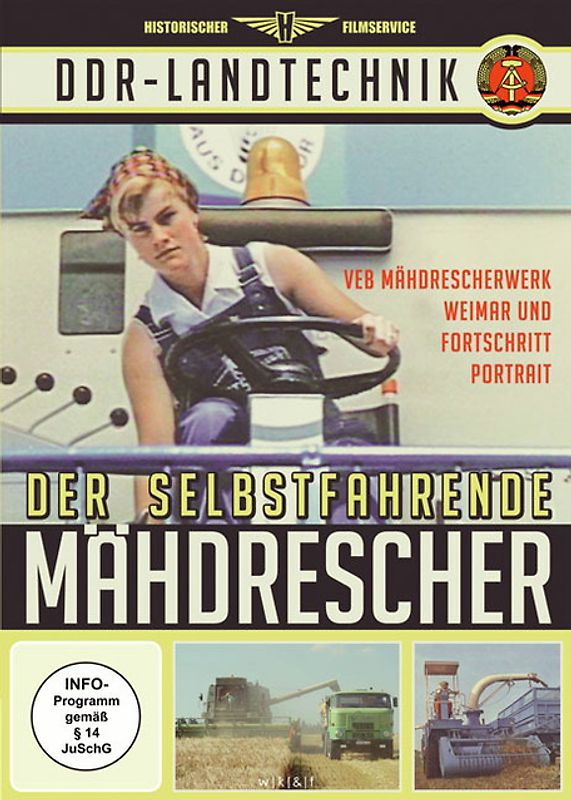 DDR - Der selbstfahrende Mähdrescher DVD