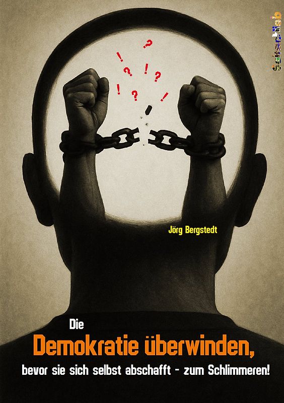 Die Demokratie überwinden, bevor sie sich selbst abschafft − zum Schlimmeren!