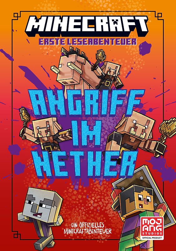 Minecraft Erste Leseabenteuer. Angriff im Nether