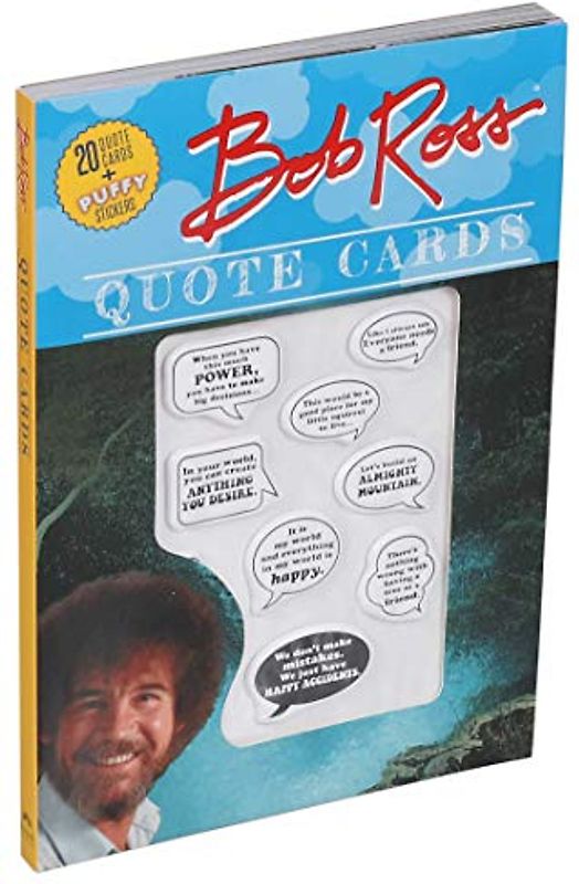 Bob Ross Quote Cards