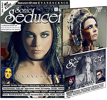 Sonic Seducer 11-2017 mit Evanescence Titelstory + 2 CDs, u.a. eine Exklusiv-CD von Evanescence zum Album Synthesis + 2 exkl. Sticker, Bands: Marilyn ... von Evanescence + weitere CD + 2 Sticker