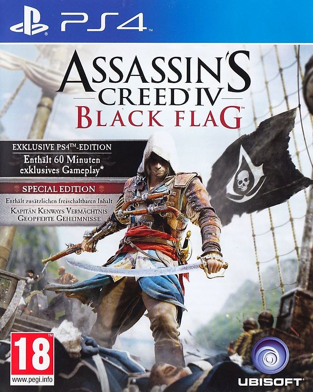 Assassin's Creed IV: Black Flag [Special Edition, EU Import] PlayStation 4