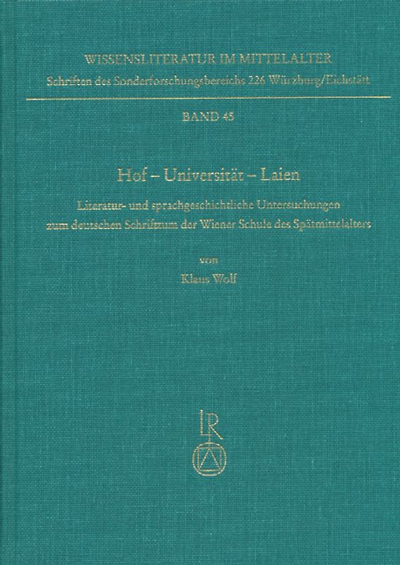 Hof – Universität – Laien