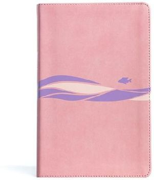 CSB Easy-For-Me Bible for Early Readers, Coral Pink Leathertouch