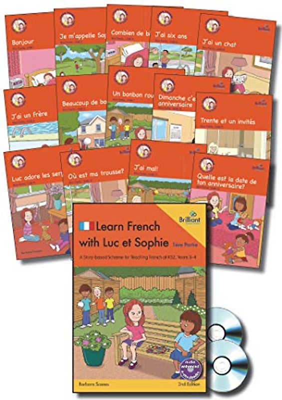 Learn French with Luc et Sophie 1ere Partie (Part 1) Starter Pack Years 3-4 (2nd edition): A story-based scheme for teaching French at KS2