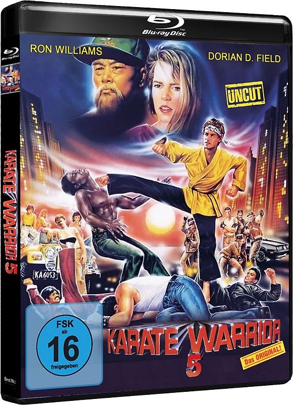 Karate Warrior 5 - Cover a Blu-ray Disc