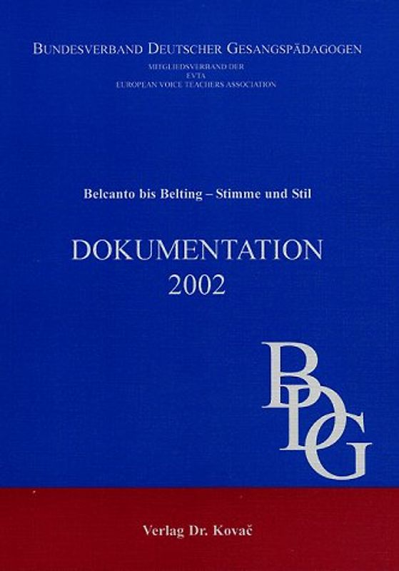 Belcanto bis Belting - Stimme und Stil