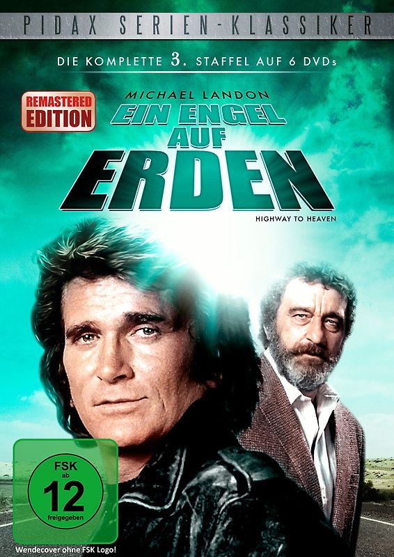 Ein Engel auf Erden - Staffel 3 (Highway To Heaven) - Remastered-Edition / Die komplette 3. Staffel der Kult-Serie mit Michael Landon (Pidax Serien-Klassiker) [6 DVDs] DVD