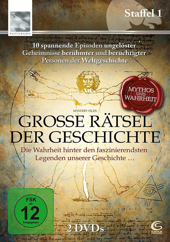 Mythos und Wahrheit - Große Rätsel der Geschichte - Staffel 1 DVD