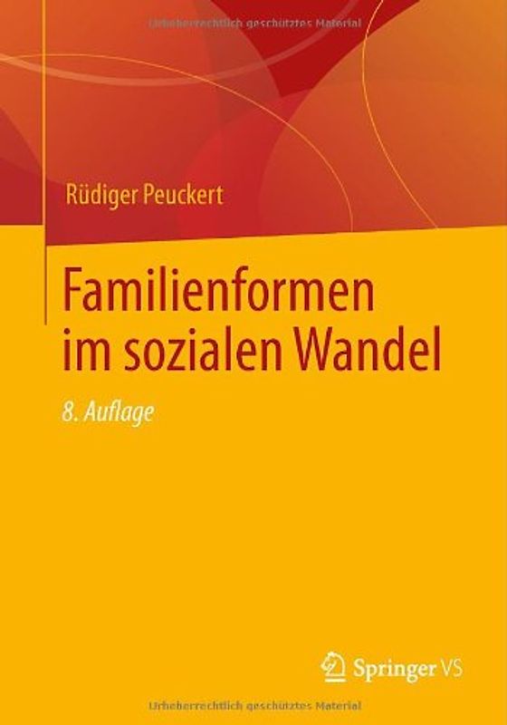 Familienformen im sozialen Wandel