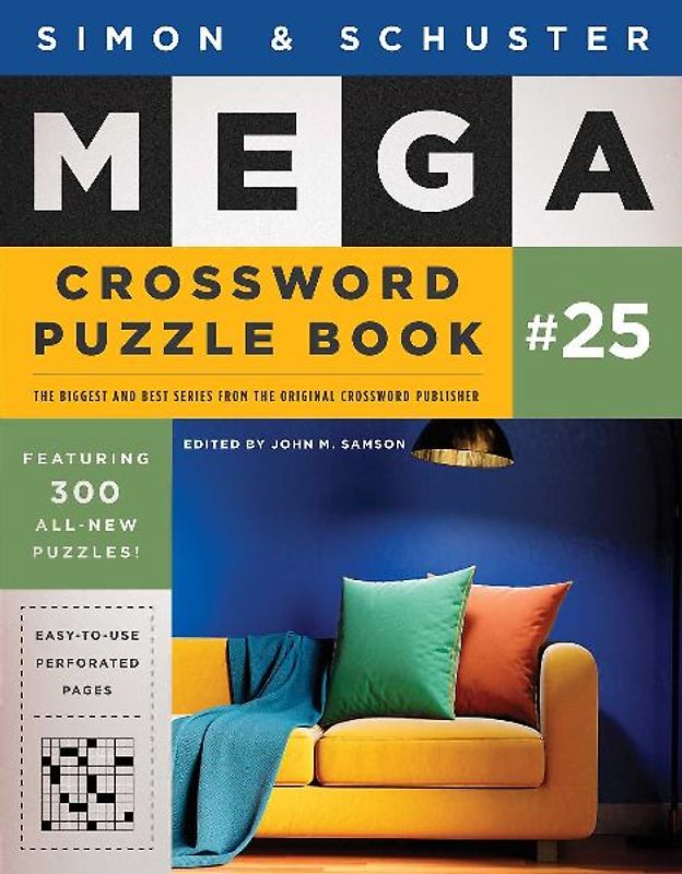 Simon & Schuster Mega Crossword Puzzle Book #25