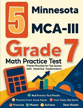 5 Minnesota MCA-III Grade 7 Math Practice Tests