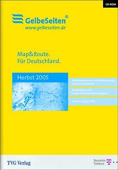 Gelbe Seiten für Deutschland + Map & Route - Herbst 2005 MacOS
