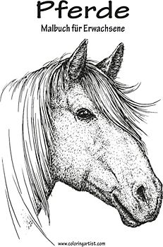 Pferdemalbuch für Erwachsene 1