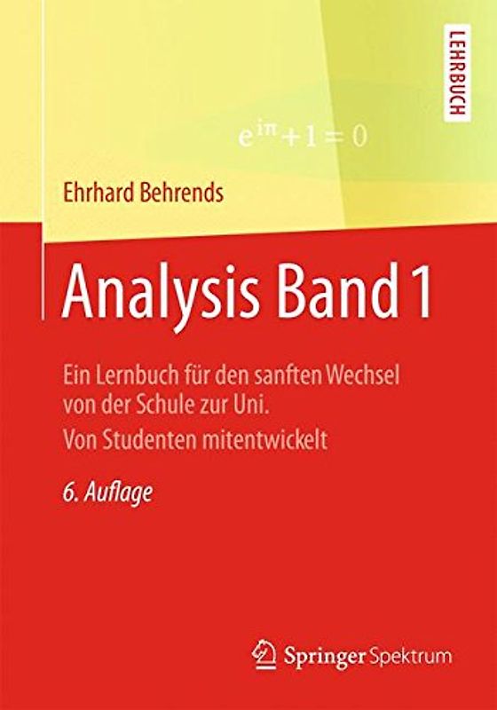 Analysis Band 1