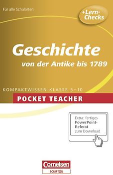 Pocket Teacher - Sekundarstufe I - Neue Ausgabe / Geschichte