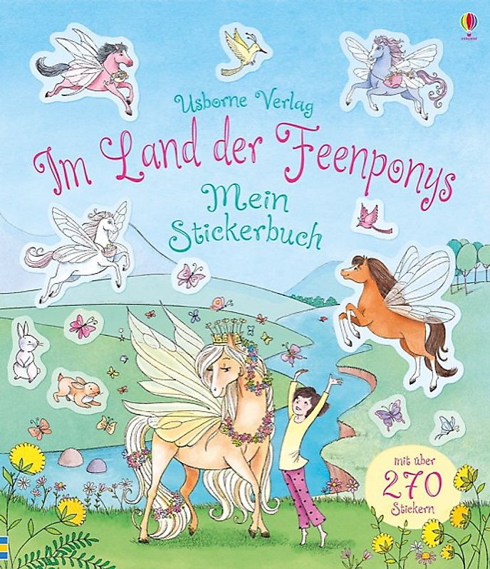 Im Land der Feenponys: Mein Stickerbuch