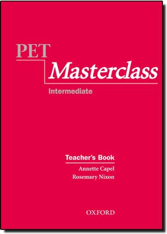 Pet Masterclass: Teacher's Book
