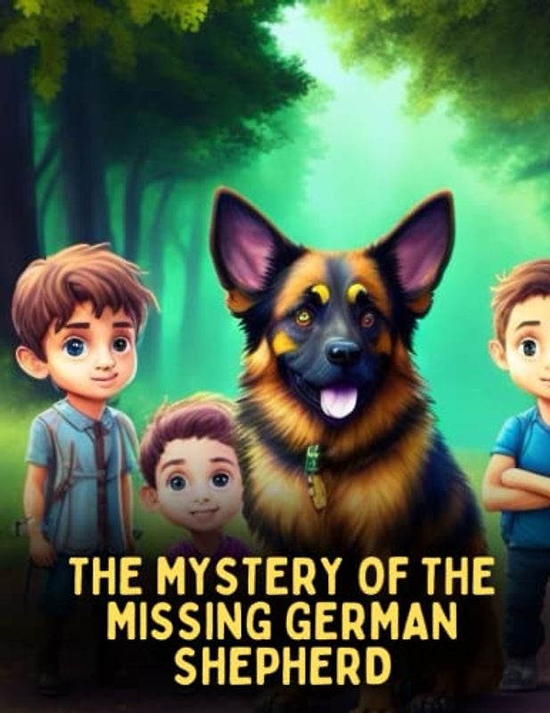 The Mystery of the Missing German Shepherd: Short Story for kids about German Shepherd, Perseverance & Self-Confidence I A Motivational Book For kids I Gift for kids age 8-12