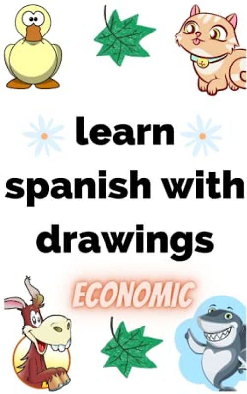 learn spanish with drawings: economic