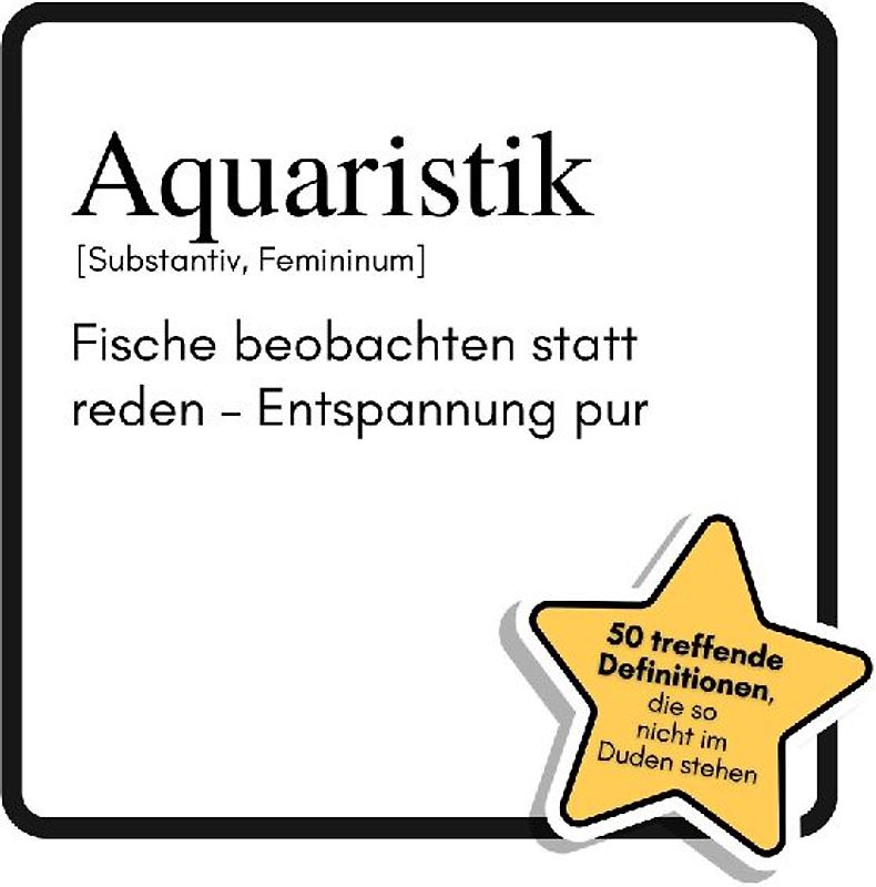 Aquaristik