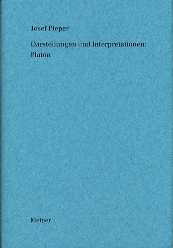 Darstellungen und Interpretationen: Platon