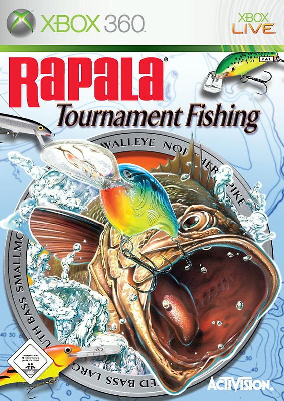 Rapala Tournament Fishing Xbox 360