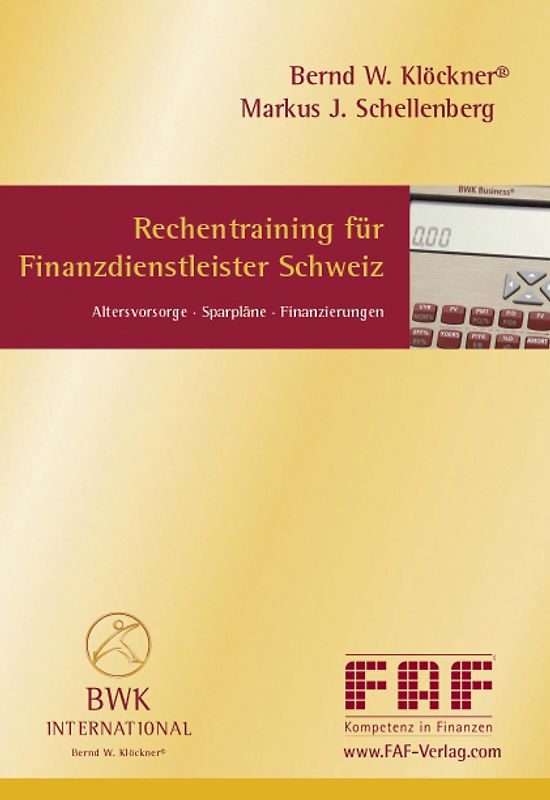 Rechentraining für Finanzdienstleister Schweiz
