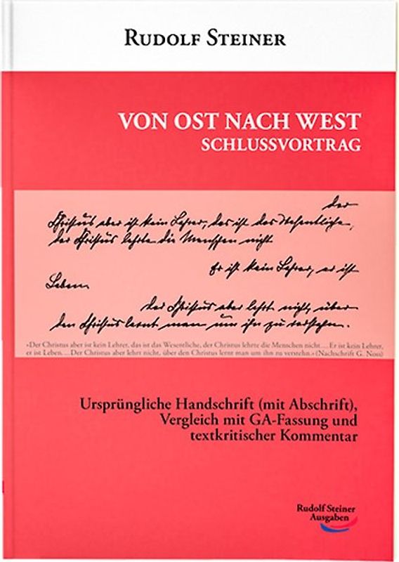 Von Ost nach West – Schlussvortrag